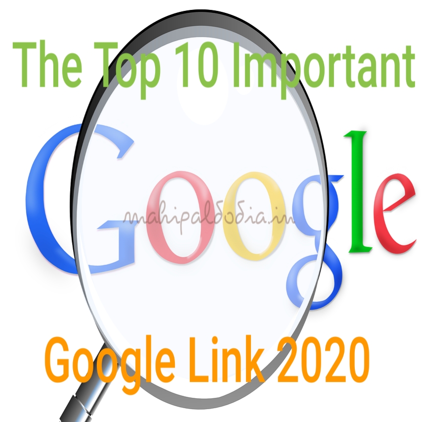google important link