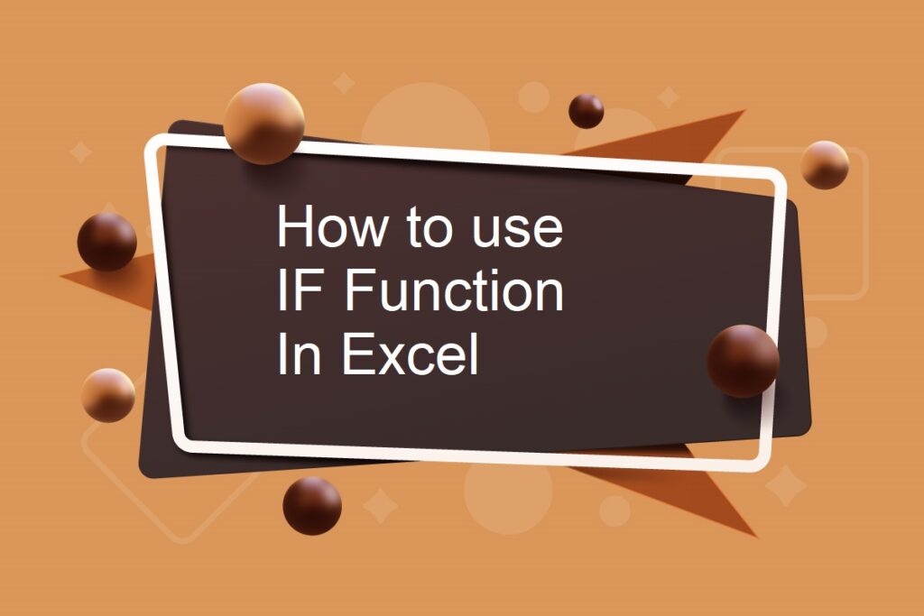 IF FUNCTION